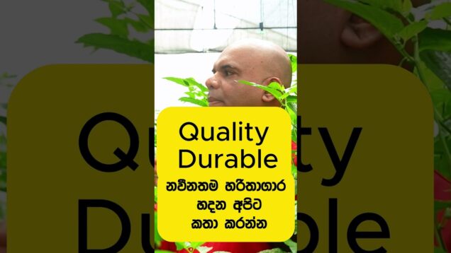 Quality, Durable නවීන හරිතාගාර ලෝකයේ ප්‍රමුඛයා