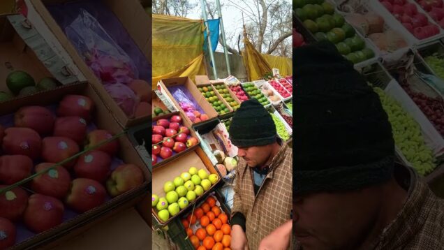 කාෂ්මීරයේ fresh එලවලු