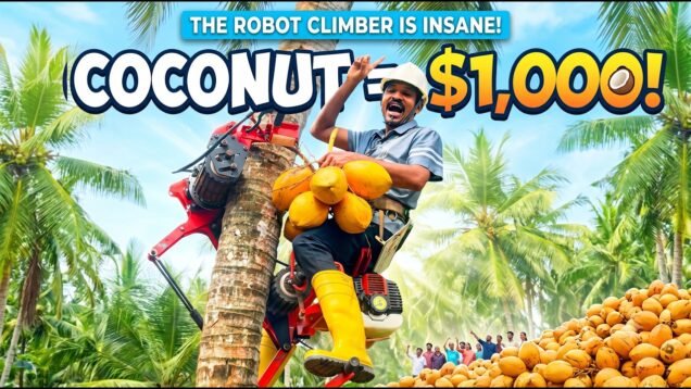 🔥 Sri Lanka’s Fastest Coconut Climber | Unbelievable Speed!